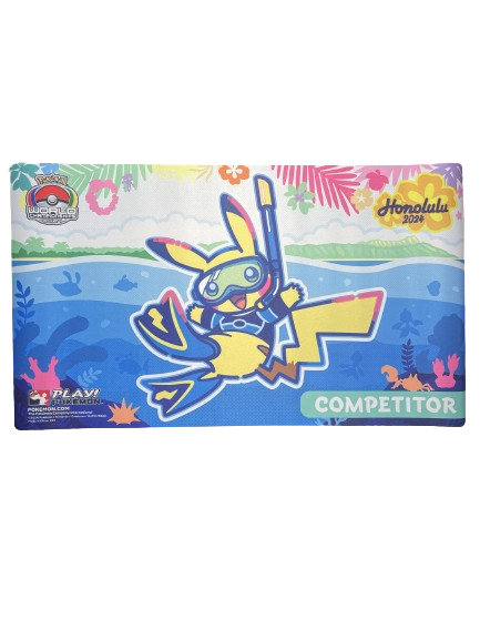 Pokemon TCG - Playmat - Pokemon 2024 Worlds - Card Brawlers