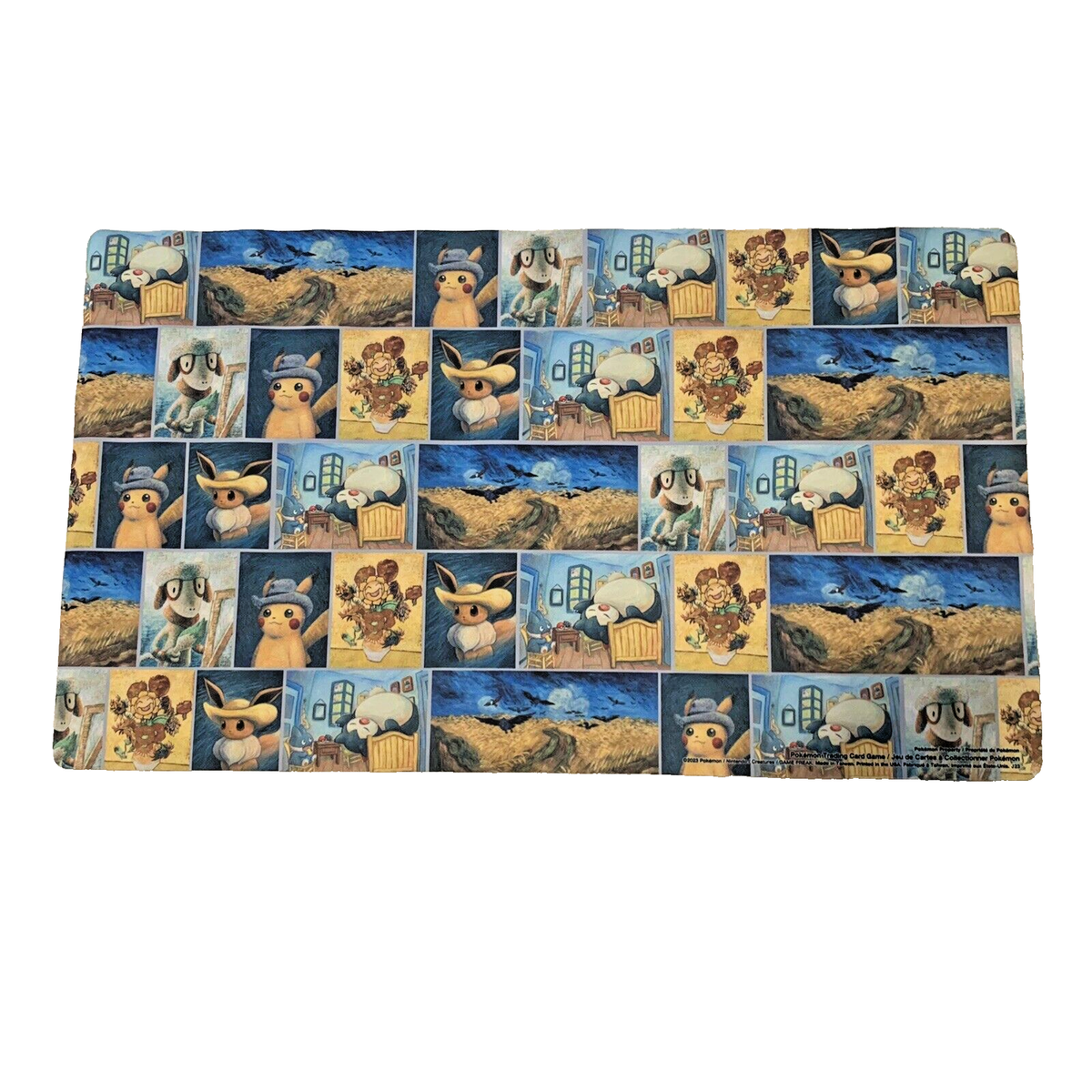 Pokemon TCG - Playmat - Van Gogh Pikachu - Card Brawlers