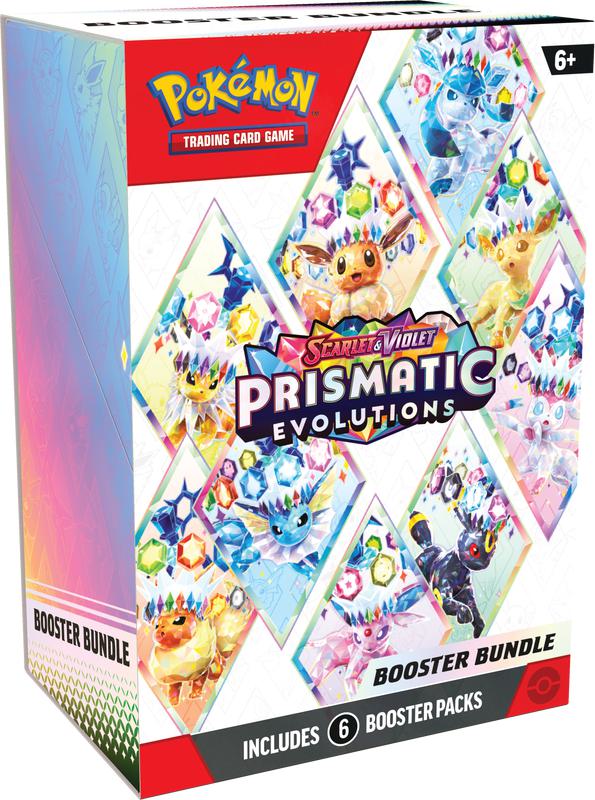 Pokémon TCG: Scarlet & Violet - Prismatic Evolutions - Booster Bundle - Card Brawlers