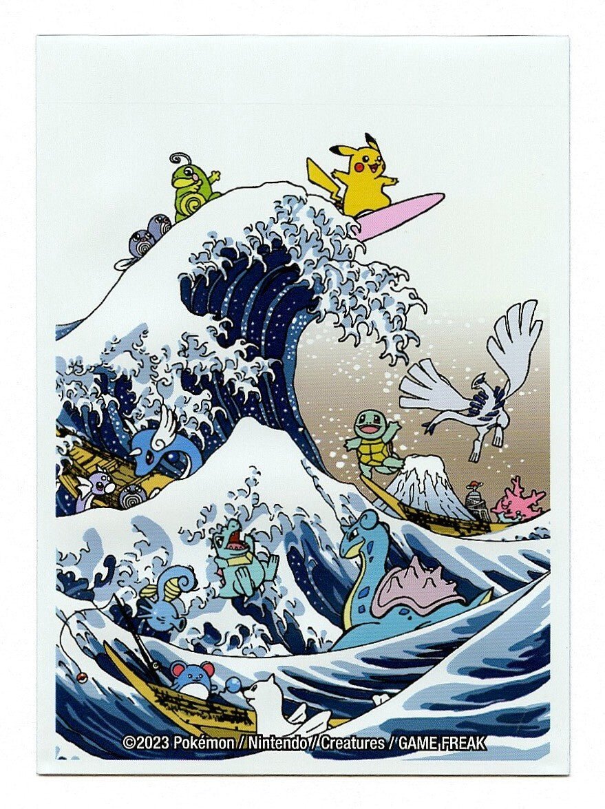 Pokemon TCG - Sleeves - Great Wave - 65ct - Card Brawlers
