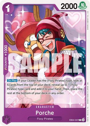 Porche (EB04-037) - The Azure Sea's Seven - Card Brawlers