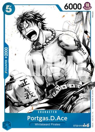 Portgas.D.Ace (Parallel) (ST22-010) - Starter Deck 22: Ace & Newgate Foil - Card Brawlers