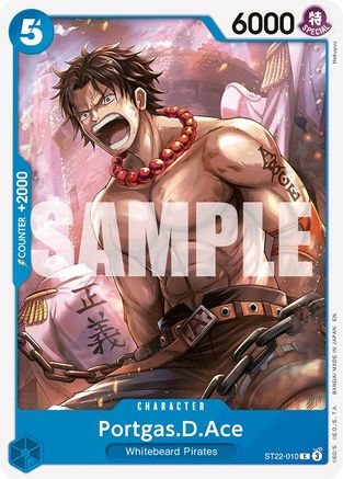 Portgas.D.Ace (ST22-010) - Starter Deck 22: Ace & Newgate - Card Brawlers