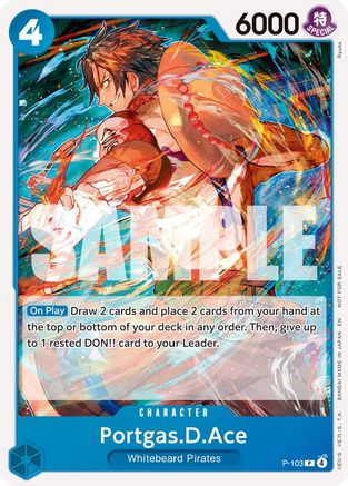 Portgas.D.Ace (Store Tournament 2025 Vol. 4) (P-103) - One Piece Promotion Cards - Card Brawlers