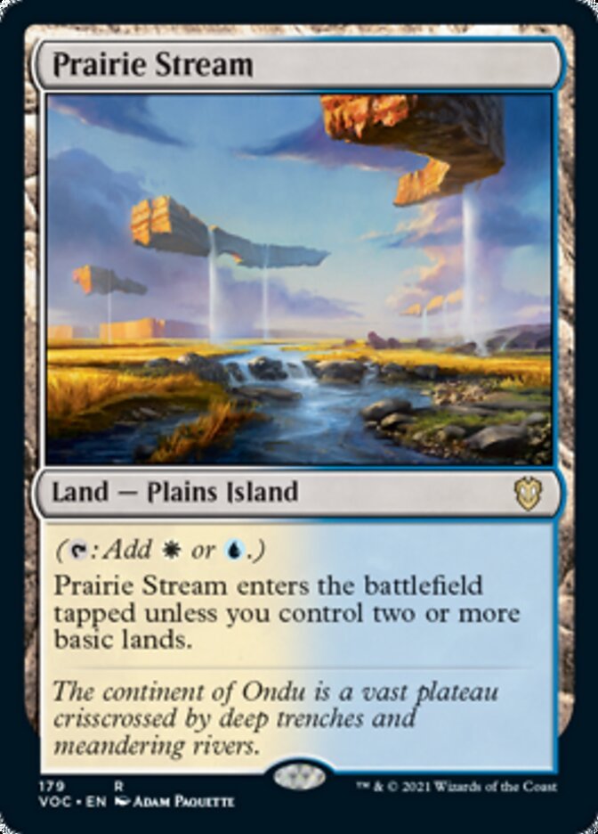 Prairie Stream [Innistrad: Crimson Vow Commander] - Card Brawlers