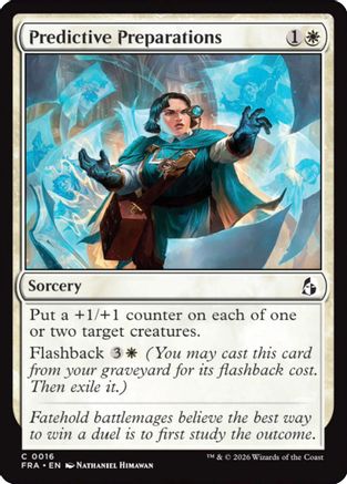 Predictive Preparations (FRA-016) - Reality Fracture - Card Brawlers