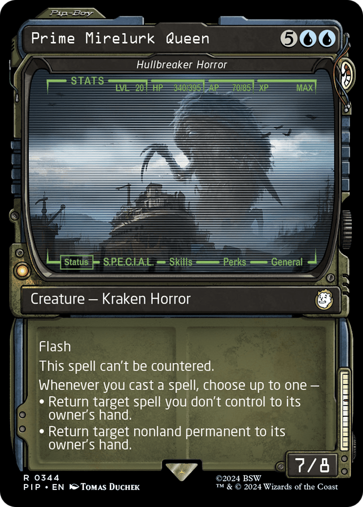 Prime Mirelurk Queen - Hullbreaker Horror (Showcase) [Fallout] - Card Brawlers