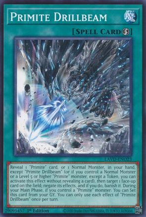 Primite Drillbeam (LAVD-ENO23) - Legendary Arc-V Decks 1st Edition - Card Brawlers