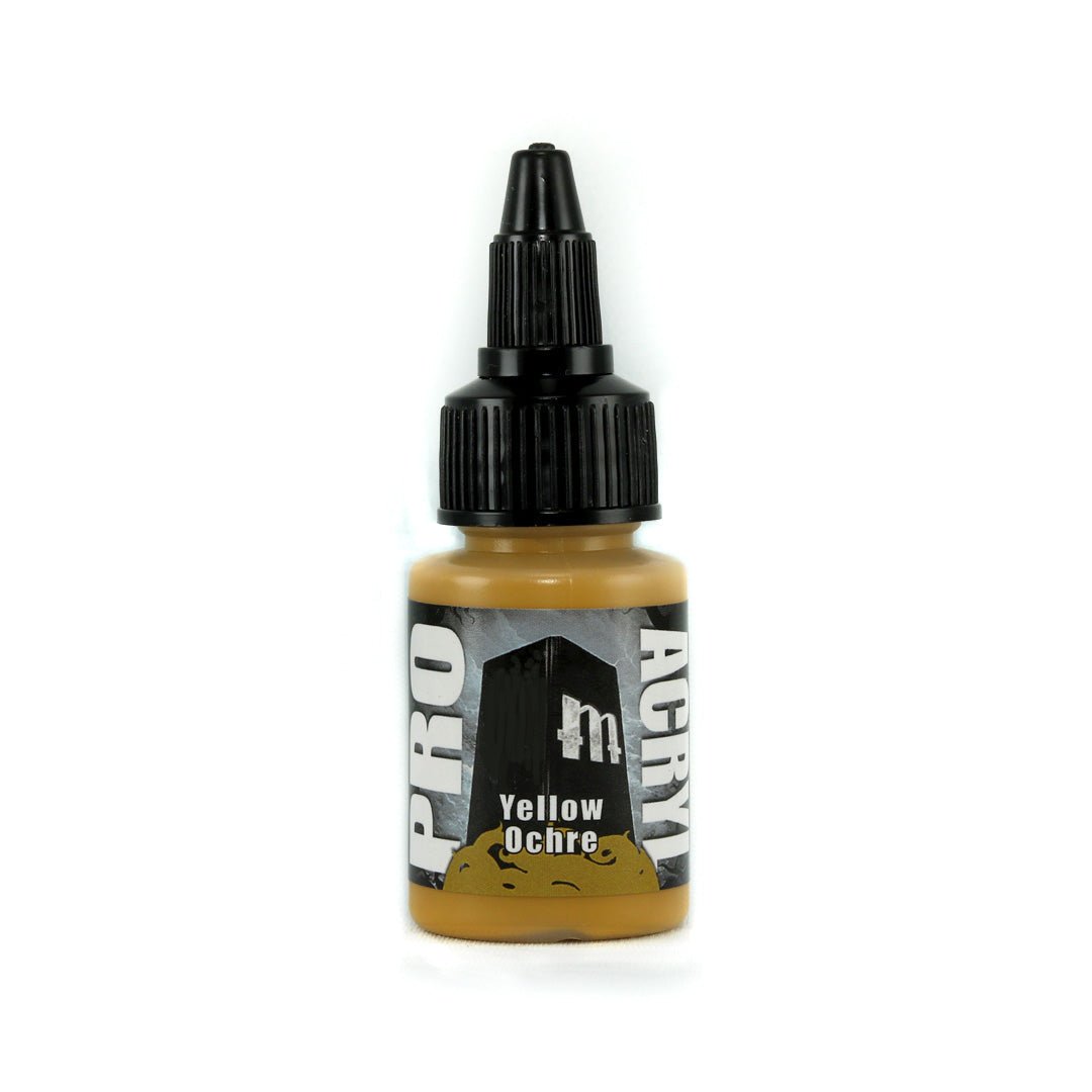 PRO Acryl - Paint - MPA-038 - Yellow Ochre - Card Brawlers