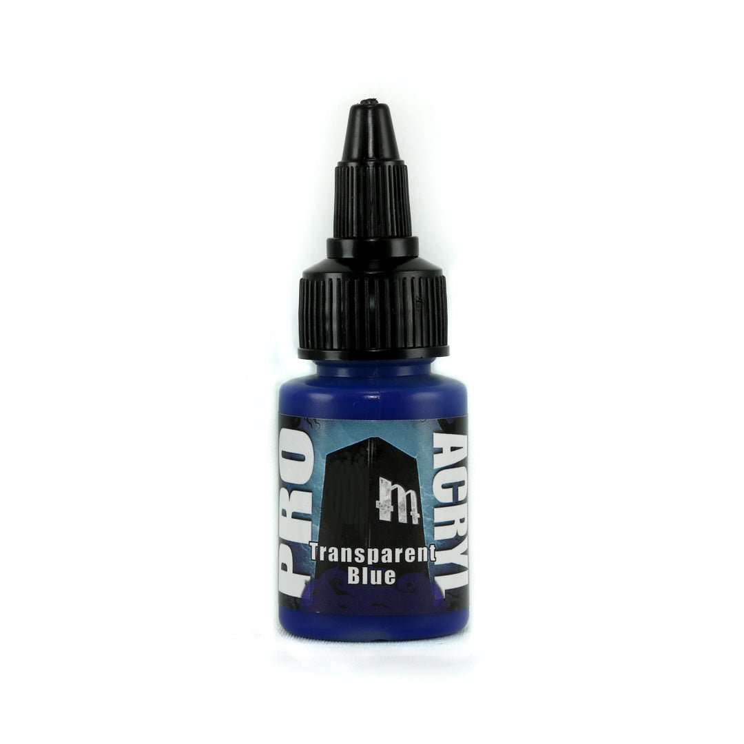 PRO Acryl - Paint - MPA-046 - Transparent Blue - Card Brawlers