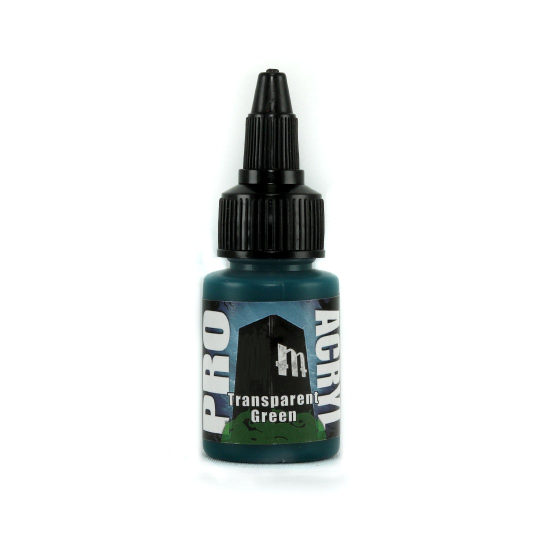 PRO Acryl - Paint - MPA-048 - Transparent Green - Card Brawlers
