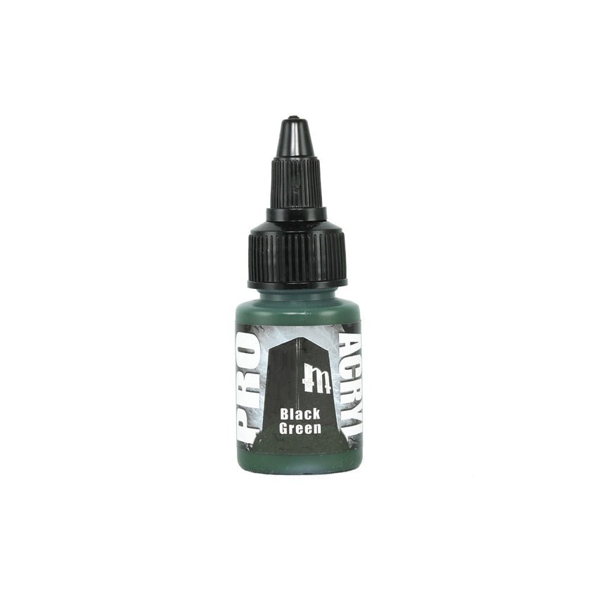 PRO Acryl - Paint - MPA-057 - Black Green - Card Brawlers
