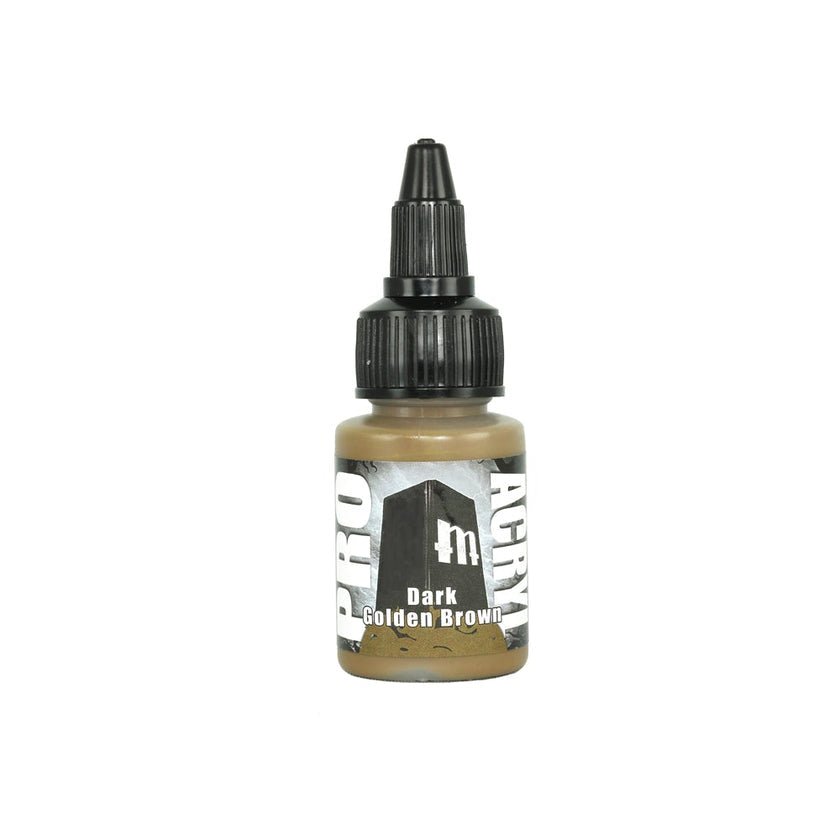 PRO Acryl - Paint - MPA-062 - Dark Golden Brown - Card Brawlers