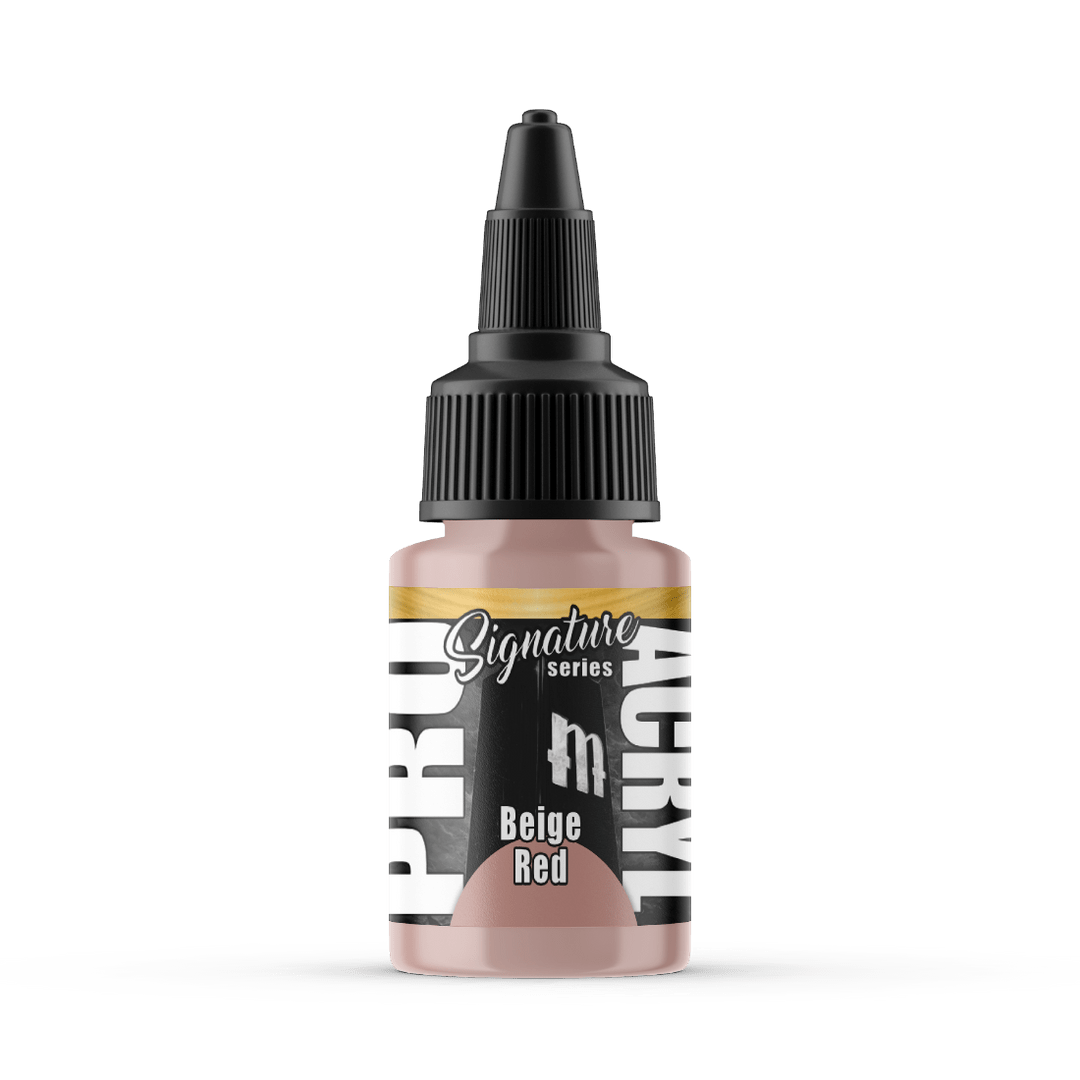 PRO Acryl - Paint - S05 - Vince Venturella - Beige Red - Card Brawlers