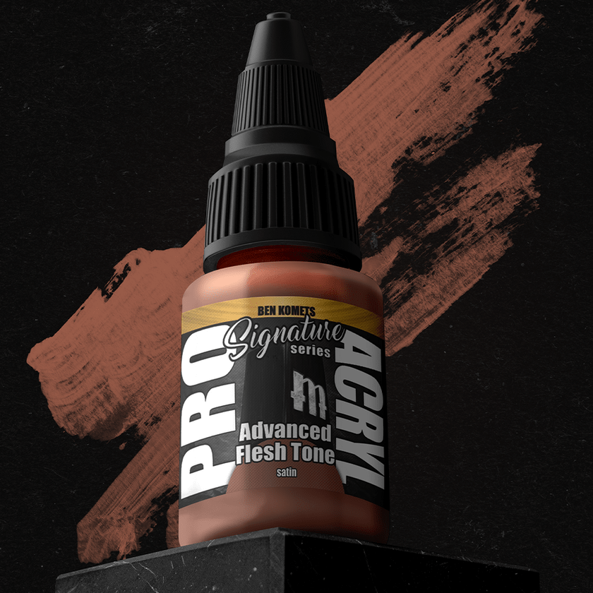 PRO Acryl - Paint - S17 - Ben Komets - Advanced Flesh Tone - Card Brawlers