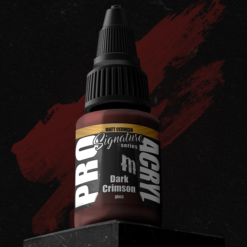 PRO Acryl - Paint - S19 - Matt Cexwish - Dark Crimson - Card Brawlers