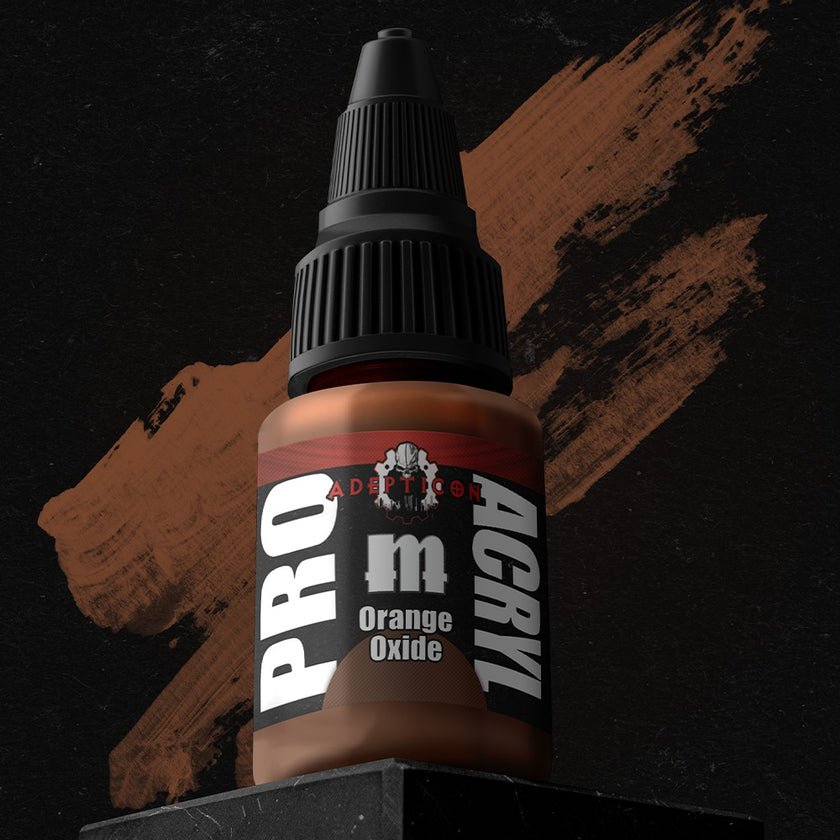 PRO Acryl - Paint - S38 - Adepticon - Orange Oxide - Card Brawlers