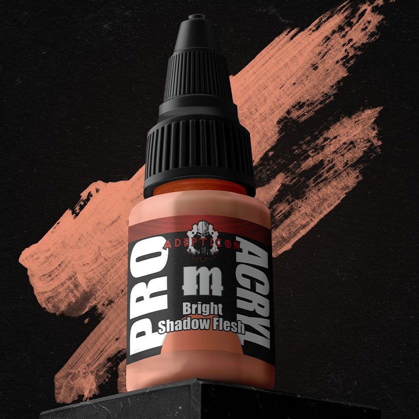 PRO Acryl - Paint - S41 - Adepticon - Bright Shadow Flesh - Card Brawlers