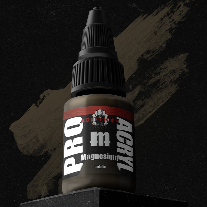 PRO Acryl - Paint - S42 - Adepticon - Magnesium - Card Brawlers