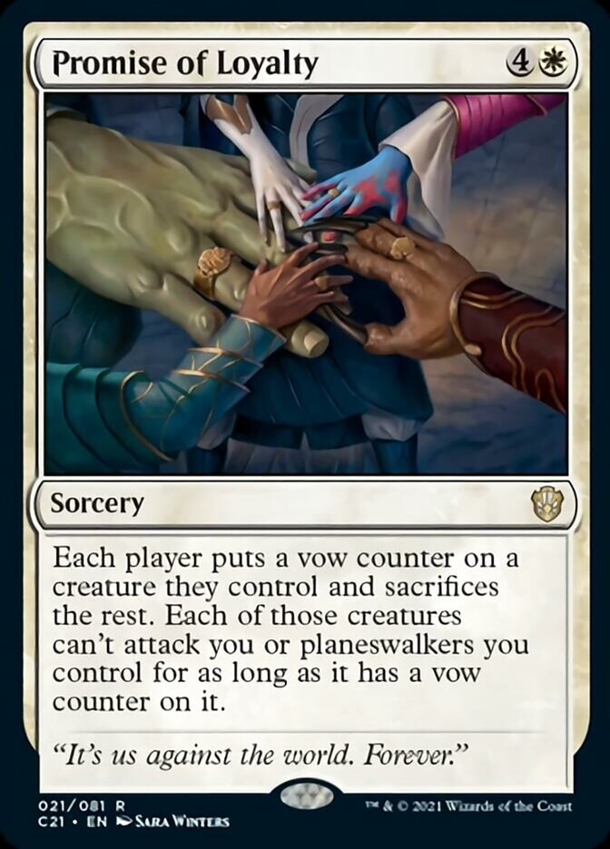 Promise of Loyalty [Commander 2021] - Card Brawlers