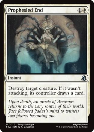Prophesied End (FRA-017) - Reality Fracture Foil - Card Brawlers