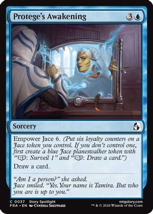 Protege's Awakening (FRA-037) - Reality Fracture Foil - Card Brawlers