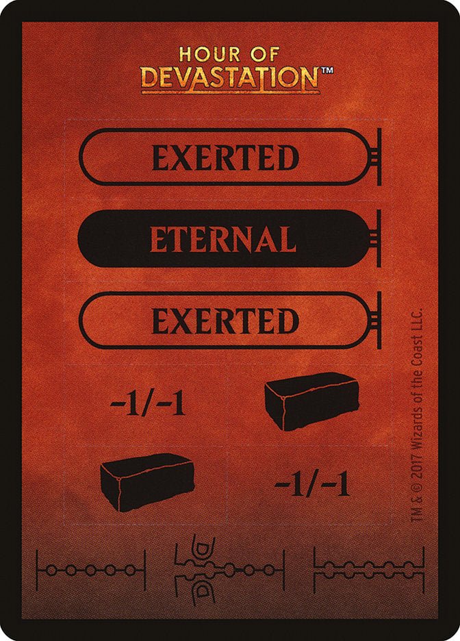 Punchcard (With Copyright Symbol) [Hour of Devastation Tokens] - Card Brawlers