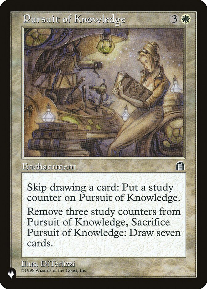 Pursuit of Knowledge [The List] - Card Brawlers
