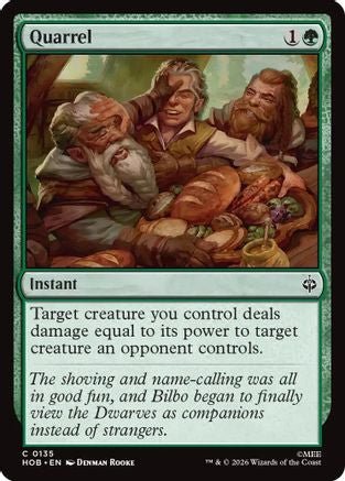 Quarrel (HOB-135) - The Hobbit - Card Brawlers