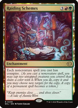 Raiding Schemes (PPECL-239) - Promo Pack: Lorwyn Eclipsed - Card Brawlers