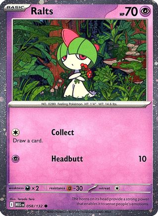 Ralts (Cosmos Holo) (058/null) - Holofoil [Miscellaneous Cards & Products] - Card Brawlers