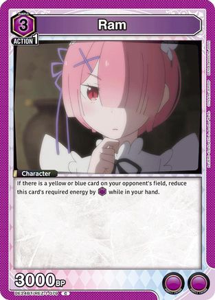 Ram (079) (UE24BT/REZ-1-079) - UE24BT ReZERO Starting Life in Another World - Card Brawlers