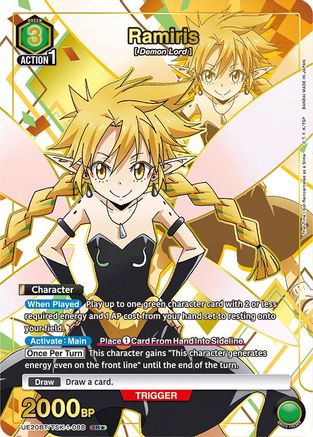 Ramiris (088) (SR*) (UE20BT/TSK-1-088) - UE20BT That Time I Got Reincarnated as a Slime Foil - Card Brawlers