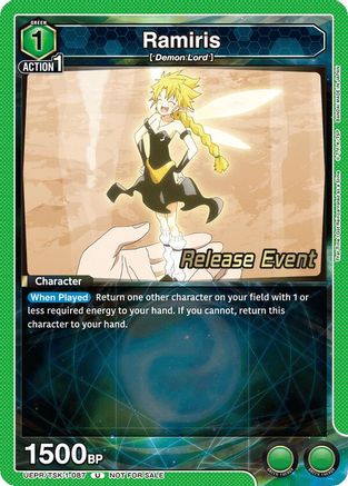 Ramiris (UEPR/TSK-1-087) - UE20BT That Time I Got Reincarnated as a Slime Release Event Cards - Card Brawlers