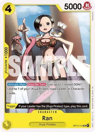Ran (OP14-114) - The Azure Sea's Seven - Card Brawlers