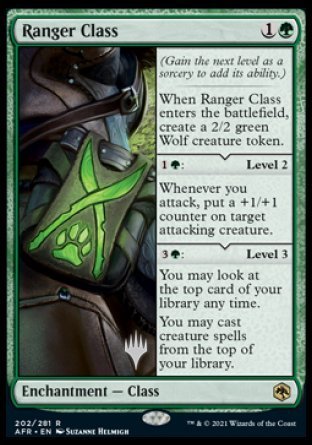 Ranger Class (Promo Pack) [Dungeons & Dragons: Adventures in the Forgotten Realms Promos] - Card Brawlers