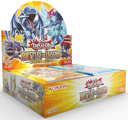 Yu-Gi-Oh! Battles of Legend: Monster Mayhem Booster Case (12 Boxes) (PREORDER) June 13, 2025 - Yu-Gi-Oh! - Card Brawlers | Quebec | Canada |