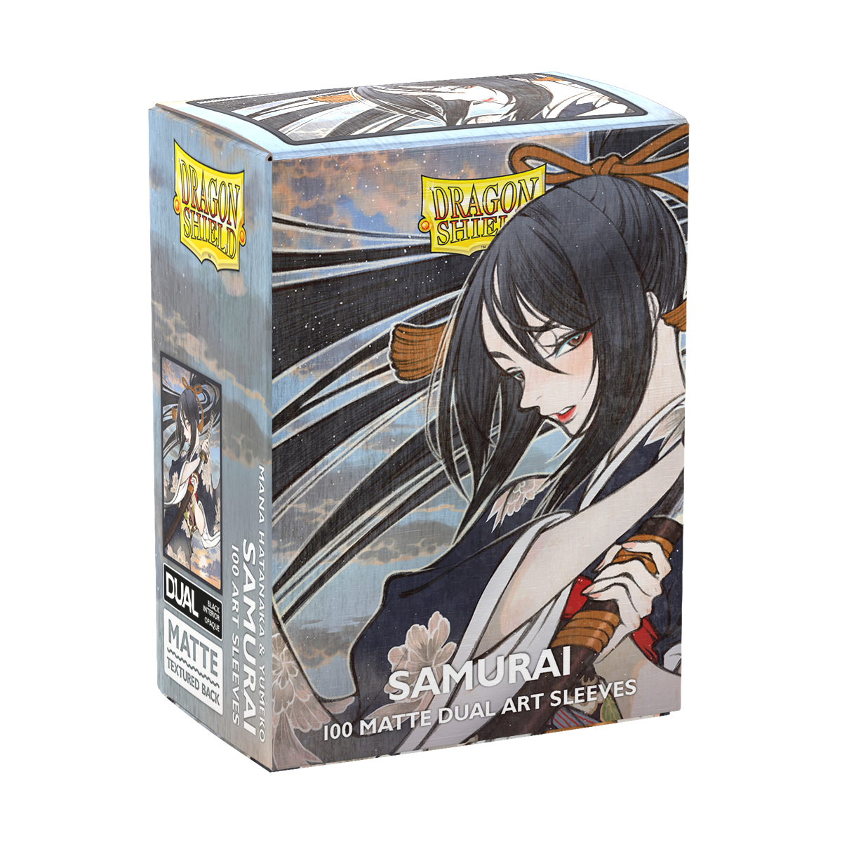 Dragon Shield Matte Sleeves - Shield: Matte DUAL Art: Samurai 100ct - Dragon Shield - Card Brawlers | Quebec | Canada |