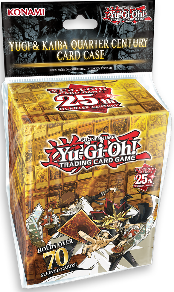 Yu-Gi-Oh! Yugi & Kaiba Quarter Century Card Case (PREORDER) February 9, 2024 - Card Brawlers | Quebec | Canada | Yu-Gi-Oh!