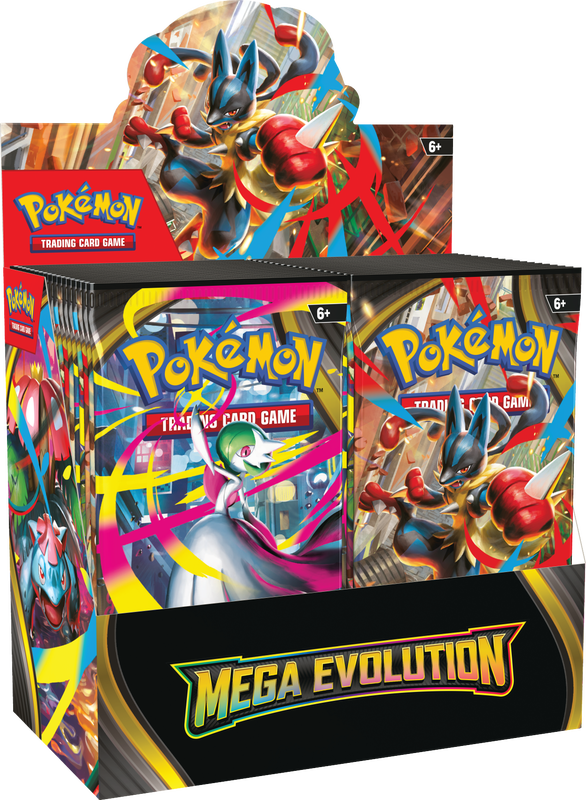 Pokemon TCG: Mega Evolution Booster Display (MAX 1 PER CUSTOMER) (PREORDER) September 26, 2025 - The Pokemon Company - Card Brawlers | Quebec | Canada |