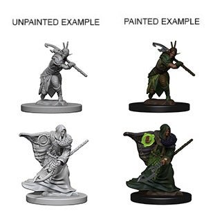 DND Unpainted Minis Elf Male Druid - Universal Distribution - Card Brawlers | Quebec | Canada |