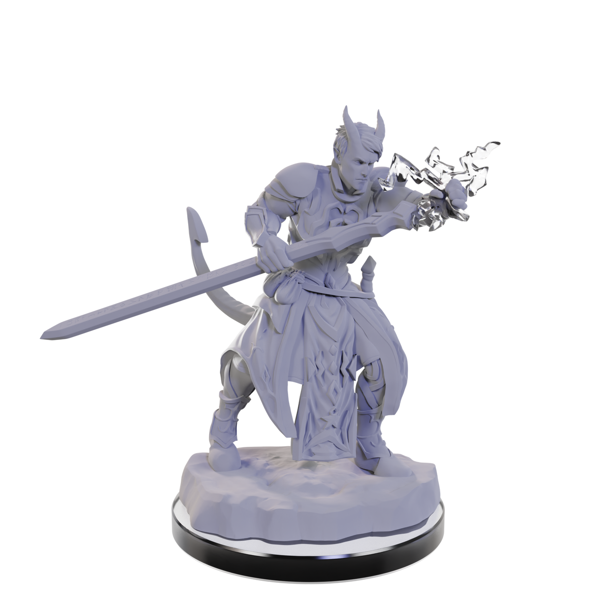 DND Unpainted Minis Tiefling Warlocks - Universal Distribution - Card Brawlers | Quebec | Canada |
