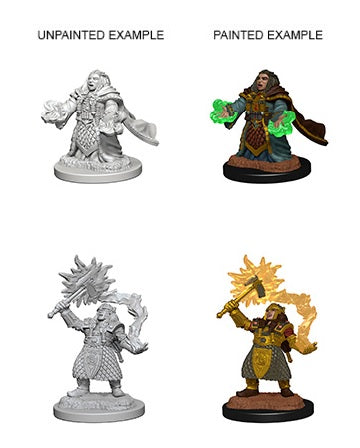 DND Unpainted Minis Dwarf Female Cleric - Universal Distribution - Card Brawlers | Quebec | Canada |