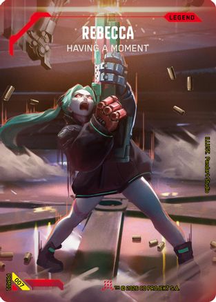 Rebecca - Having A Moment (007) (007) - Set 1 Promos Foil - Card Brawlers