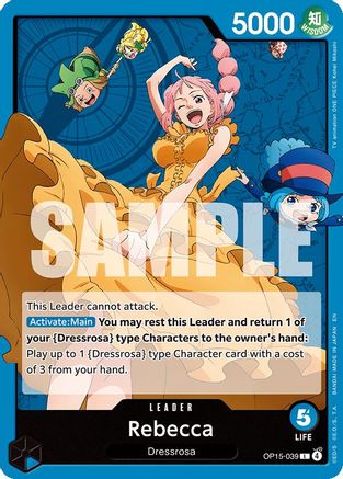 Rebecca (OP15-039) (OP15-039) - Adventure on Kami's Island - Card Brawlers