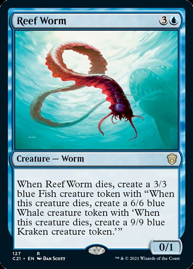 Reef Worm [Commander 2021] - Card Brawlers