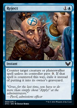 Reject [Strixhaven: School of Mages] - Card Brawlers