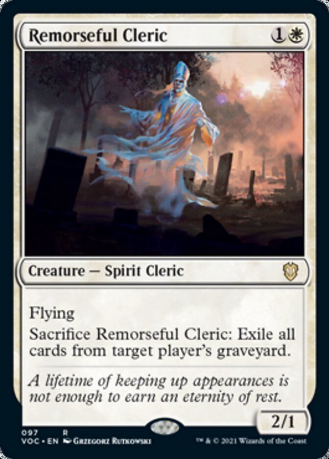 Remorseful Cleric [Innistrad: Crimson Vow Commander] - Card Brawlers