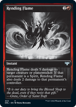 Rending Flame [Innistrad: Double Feature] - Card Brawlers