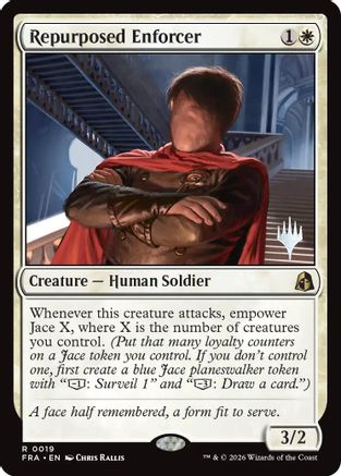 Repurposed Enforcer (PPFRA-019) - Promo Pack: Reality Fracture - Card Brawlers